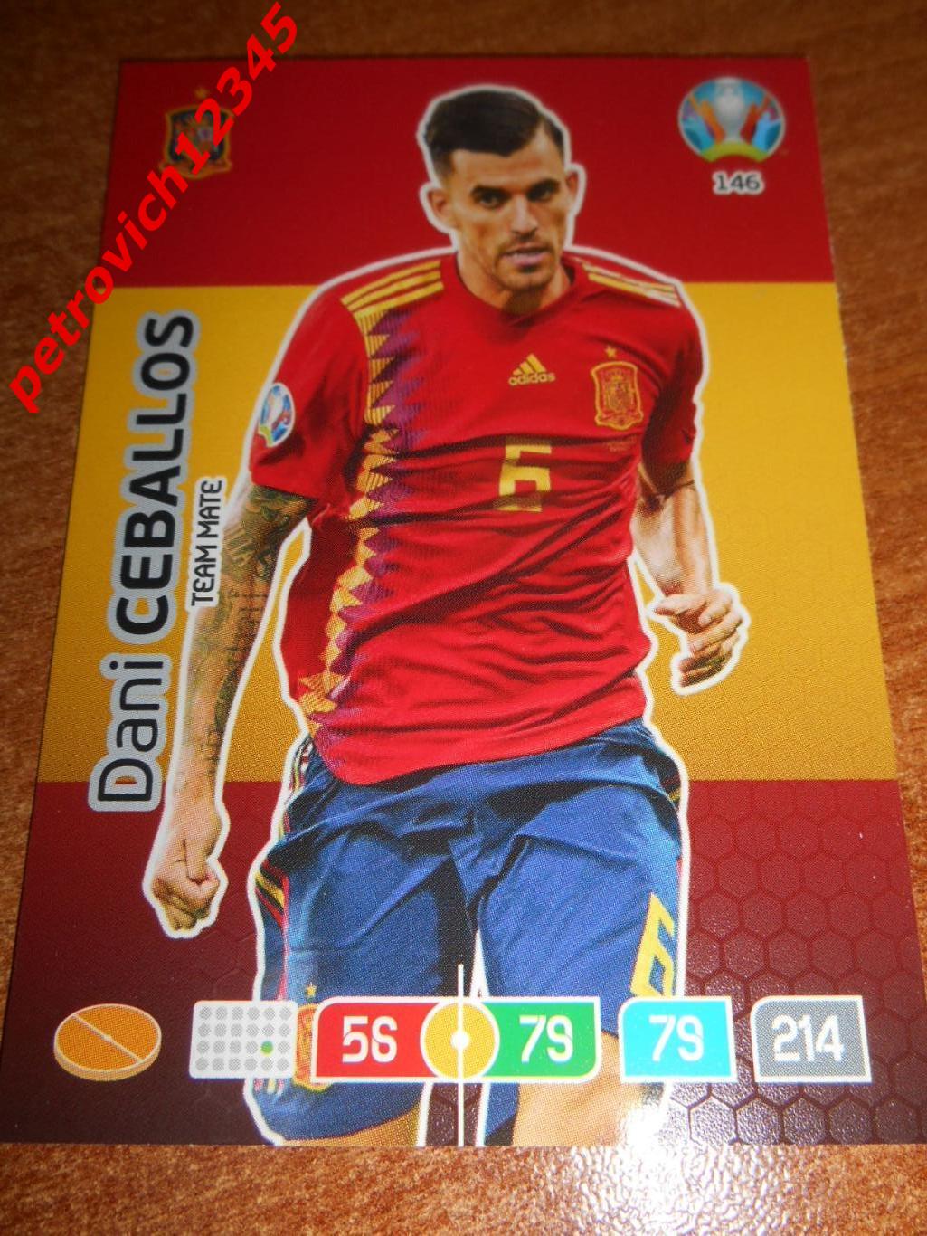 футбол.карточка = 146 - Dani Ceballos - Spain