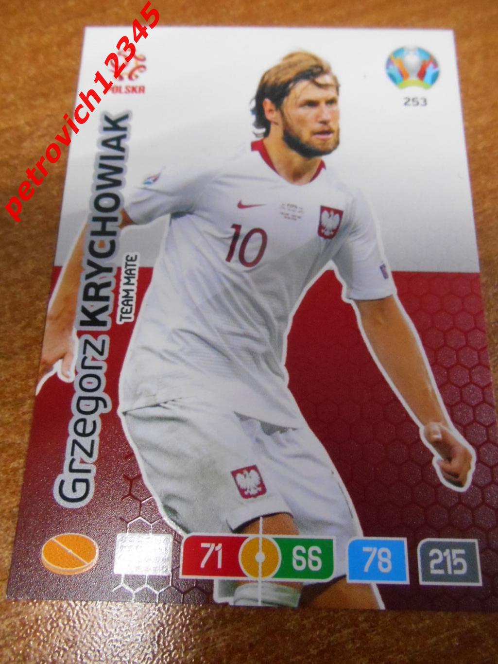 футбол.карточка = 253 - Grzegorz Krychowiak - Poland