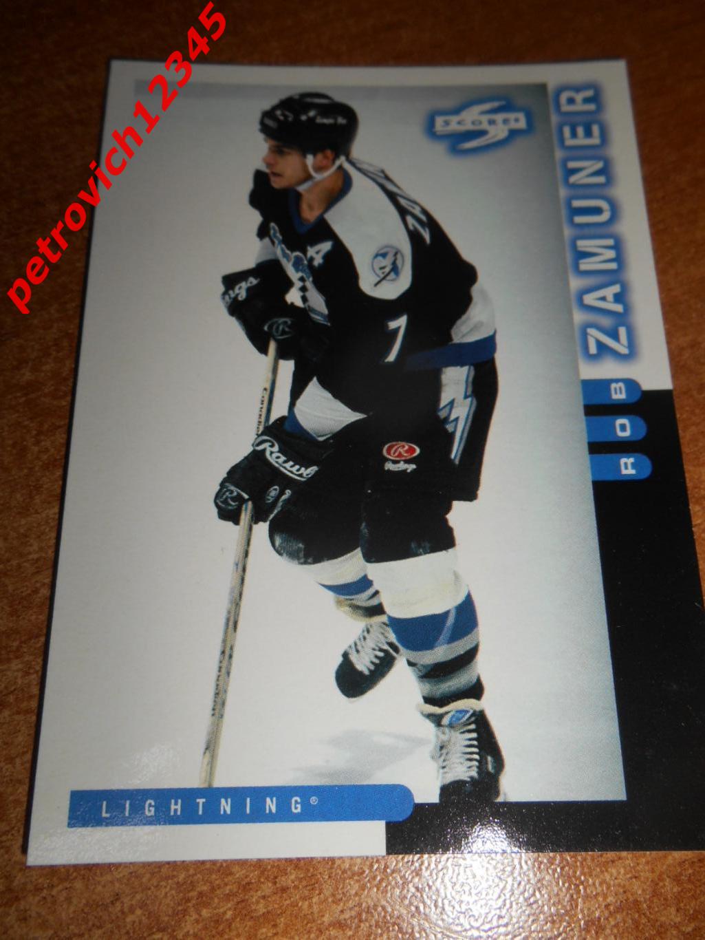 хоккей.карточка - 200 - Rob Zamuner - Tampa Bay Lightning