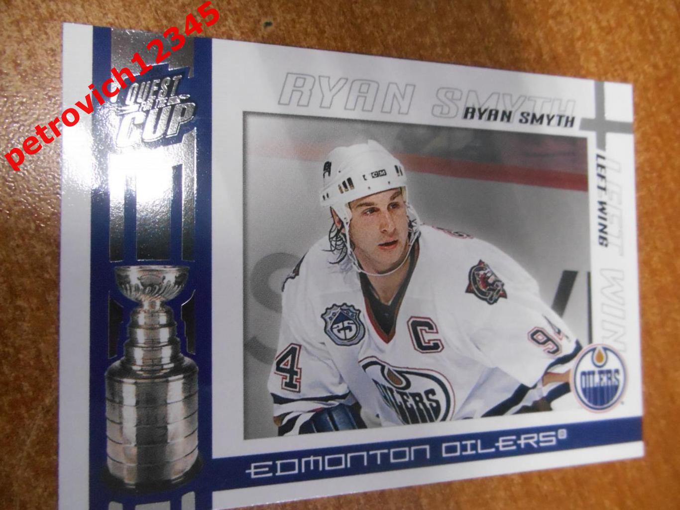 хоккей.карточка - 43 - Ryan Smyth - Edmonton Oilers