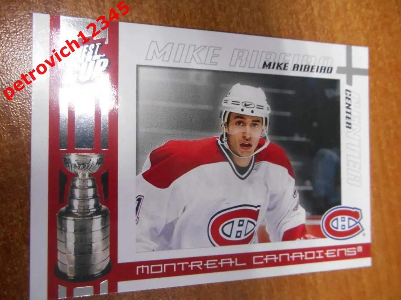 хоккей.карточка - 56 - Mike Ribeiro - Montreal Canadiens