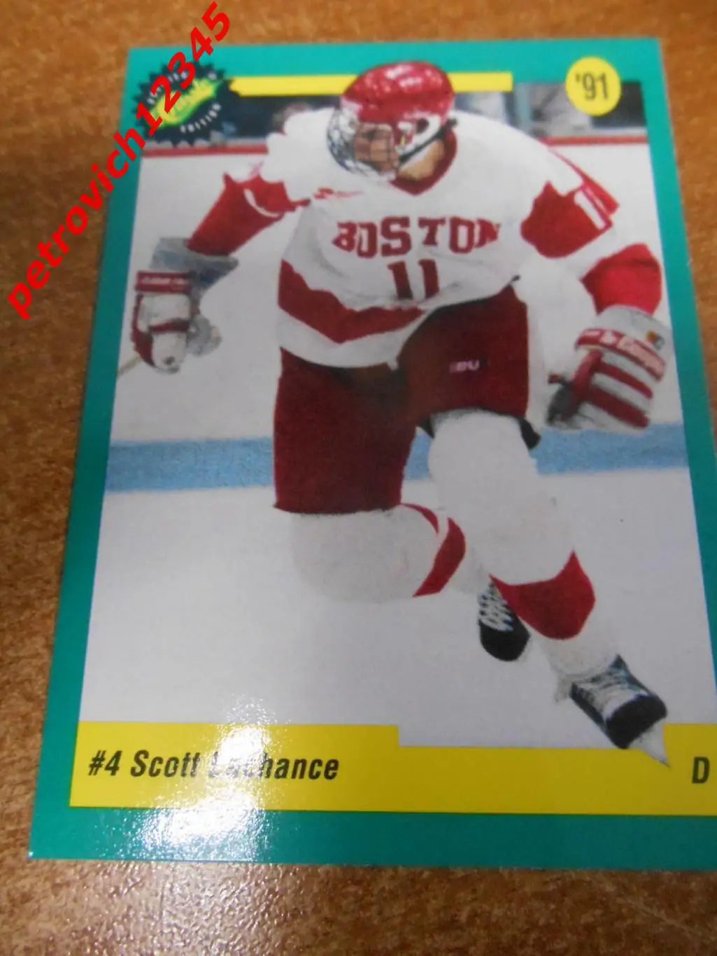 хоккей.карточка - 4 - Scott Lachance - New York Islanders