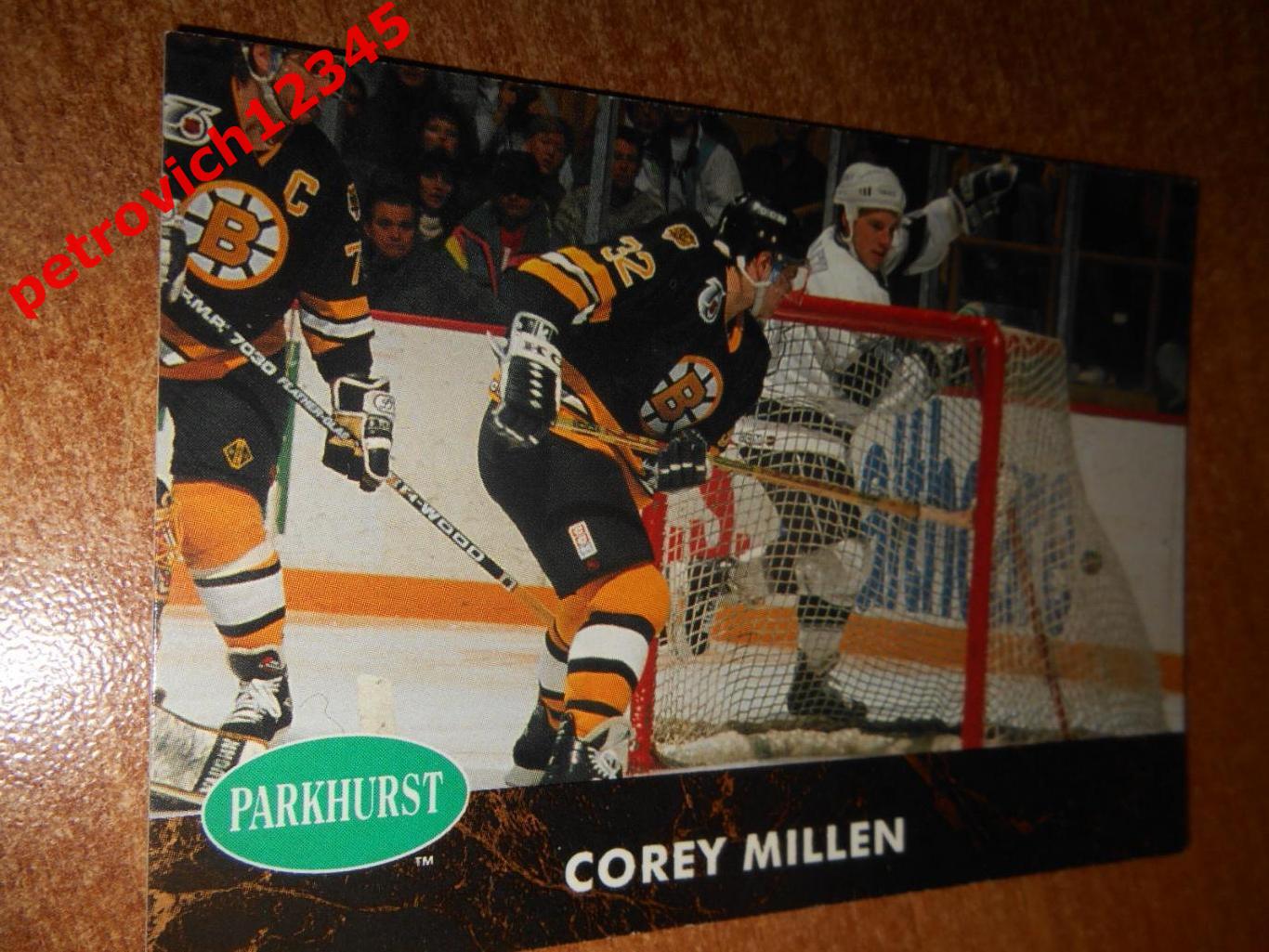 хоккей.карточка - 292 - Corey Millen RC - Los Angeles Kings