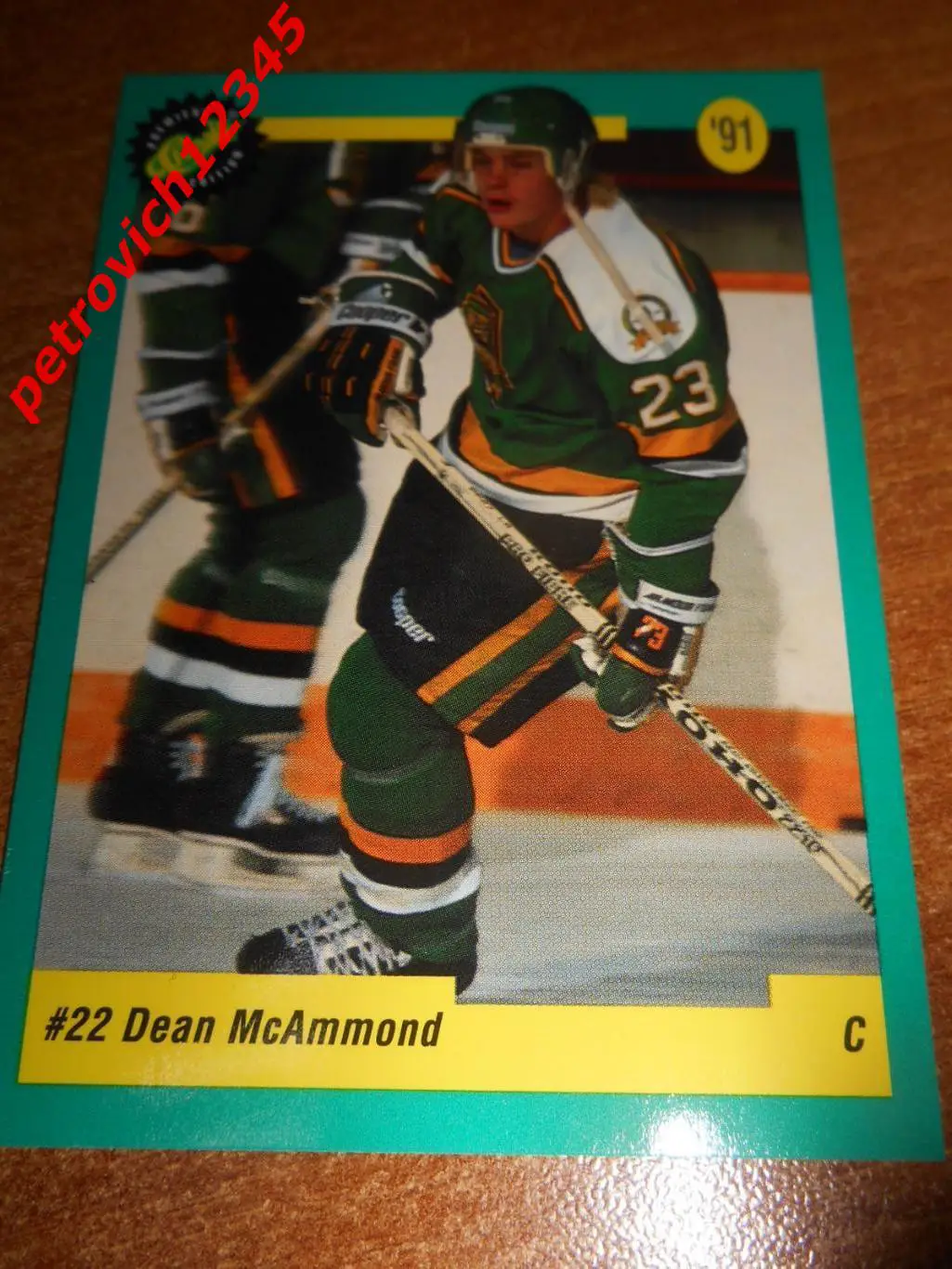 хоккей.карточка - 19 - Dean McAmmond - Chicago Blackhawks