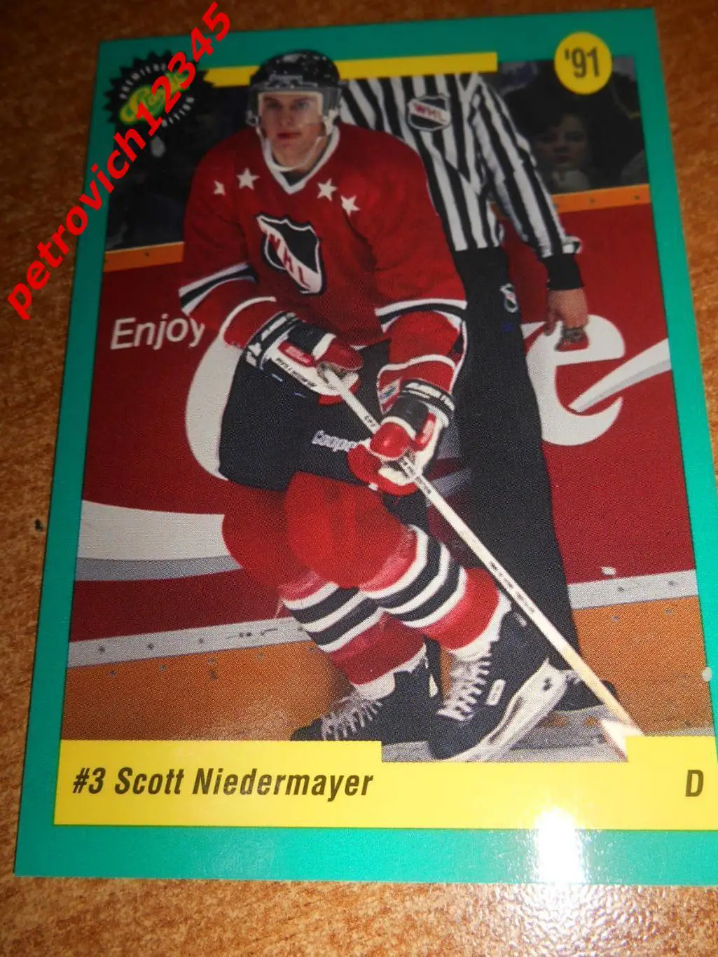хоккей.карточка - 3 - Scott Niedermayer - New Jersey Devils