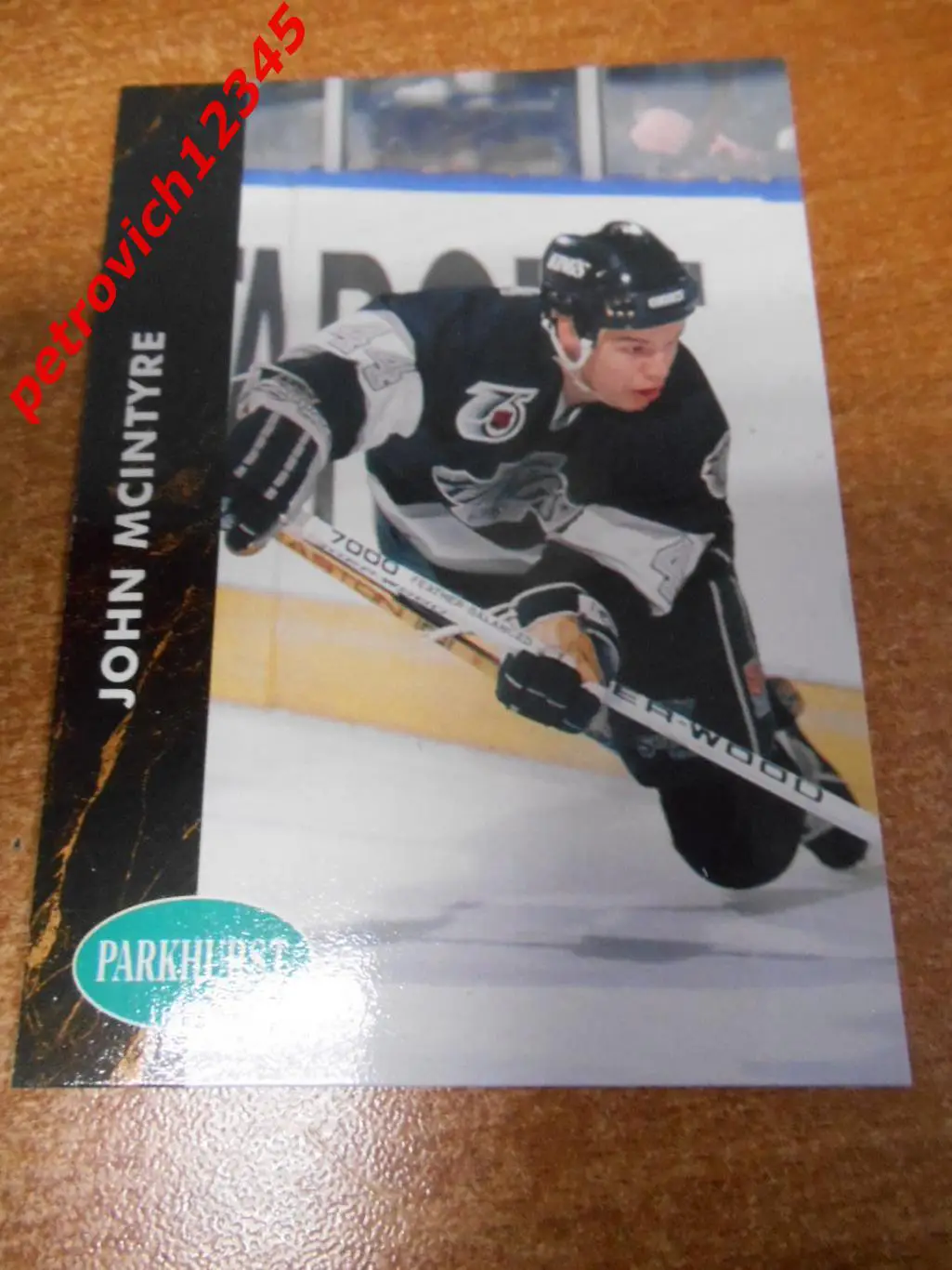 хоккей.карточка - 296 - John McIntyre - Los Angeles Kings