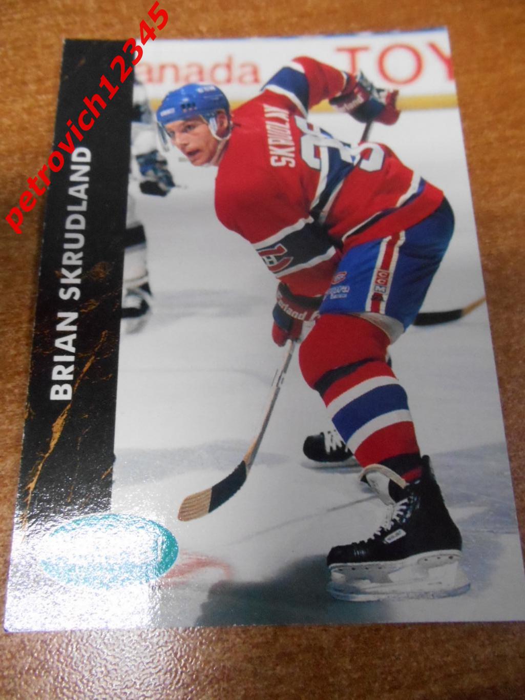 хоккей.карточка - 314 - Brian Skrudland - Montreal Canadiens
