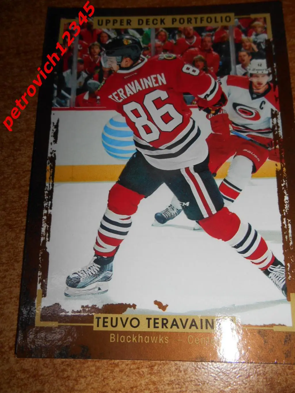 хоккей.карточка - 109 - Teuvo Teravainen - Chicago Blackhawks