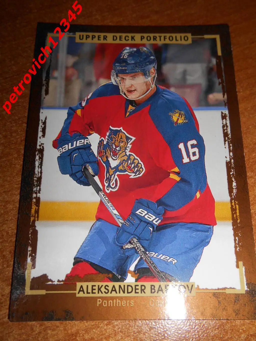 хоккей.карточка - 180 - Aleksander Barkov - Florida Panthers
