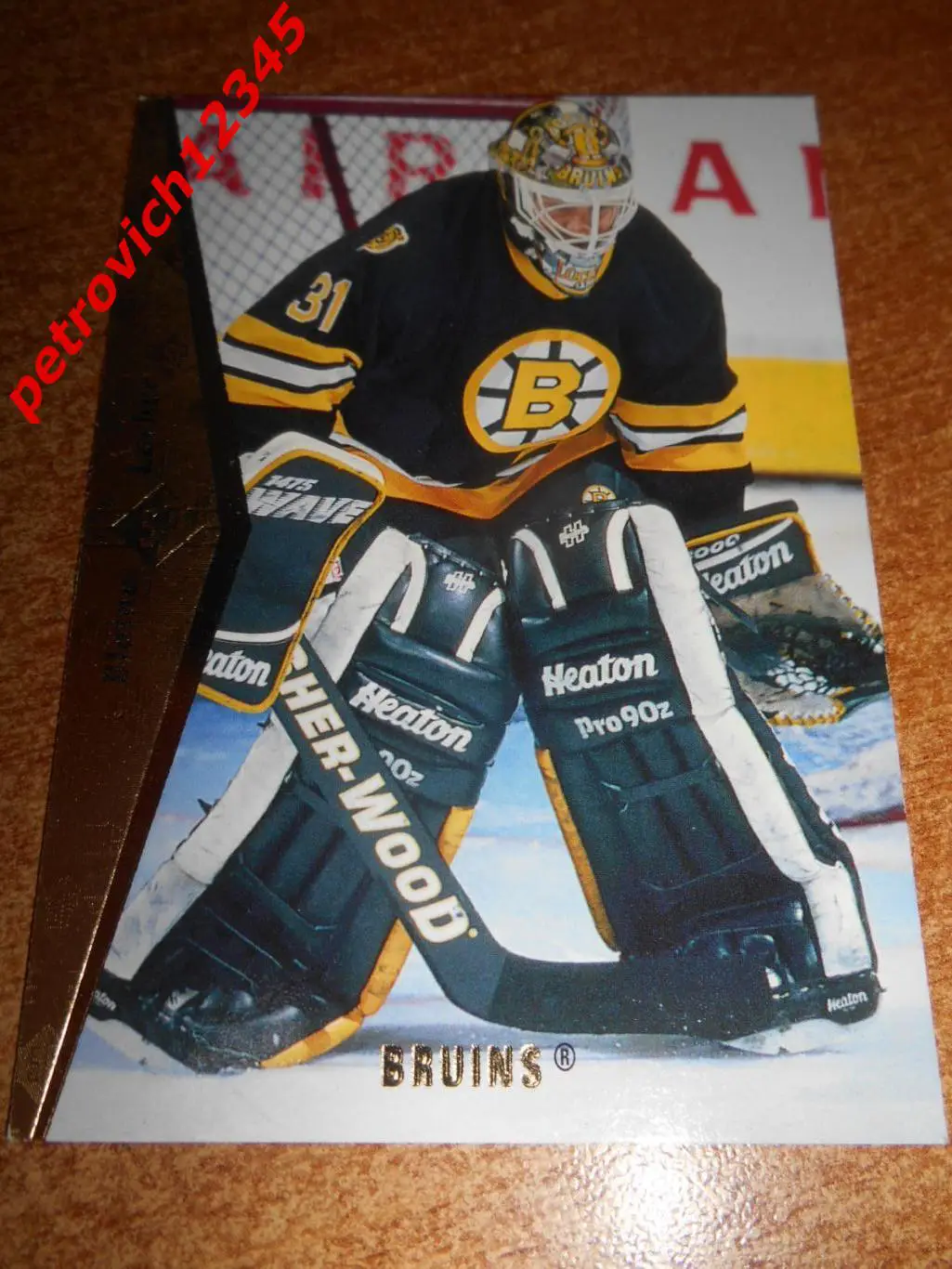 хоккей.карточка - 7 - Blaine Lacher- Boston Bruins
