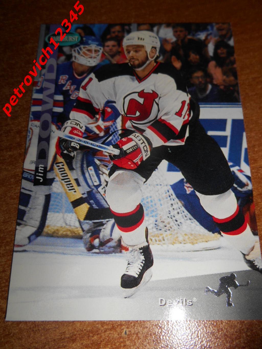 хоккей.карточка - SE98 - Jim Dowd - New Jersey Devils