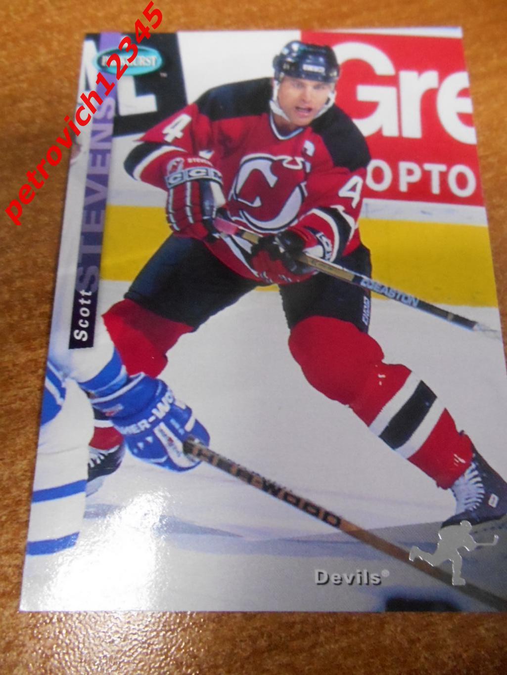 хоккей.карточка - SE97 - Scott Stevens - New Jersey Devils