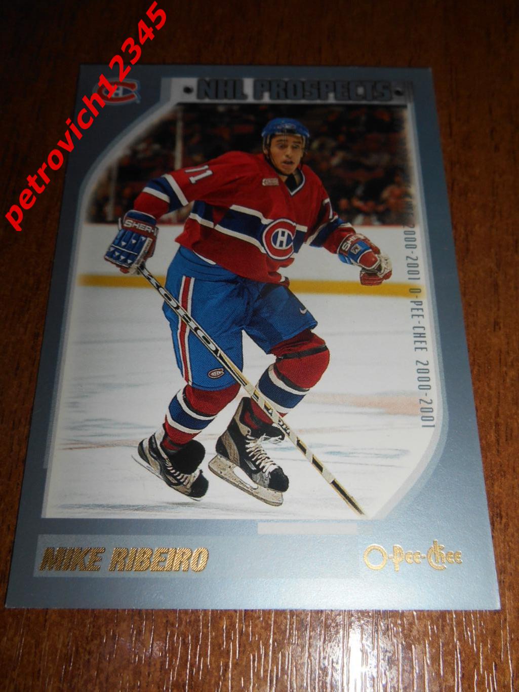 хоккей.карточка - 315 - Mike Ribeiro PROS - Montreal Canadiens