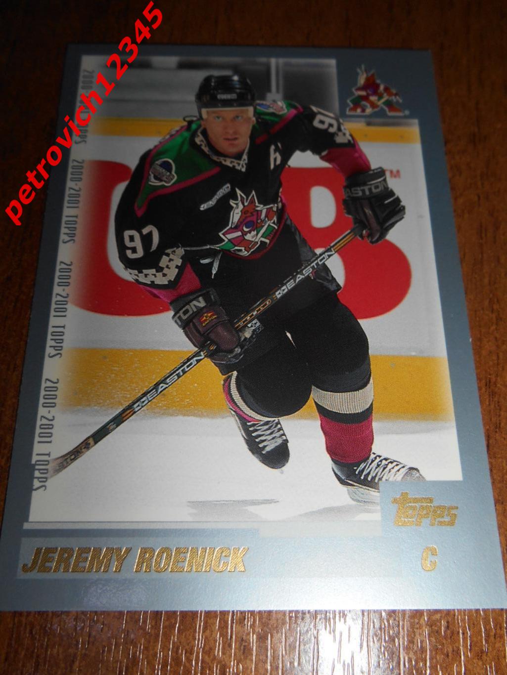 хоккей.карточка - 10 - Jeremy Roenick - Phoenix Coyotes