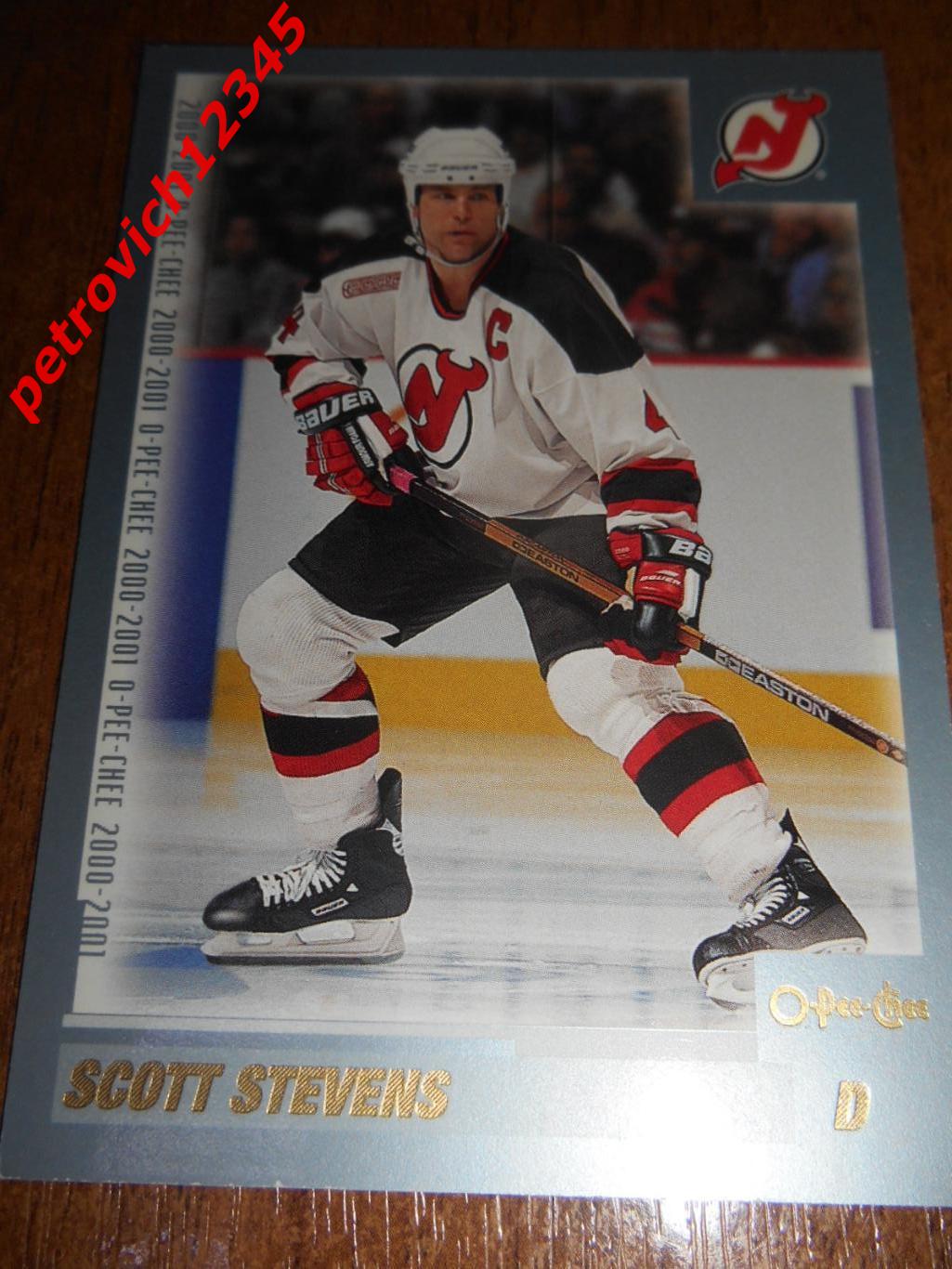 хоккей.карточка - 28 - Scott Stevens - New Jersey Devils