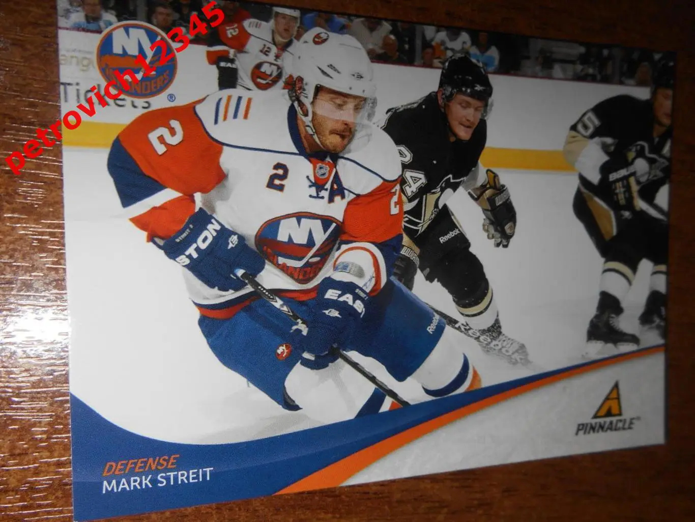 хоккей.карточка - 202 - Mark Streit - New York Islanders