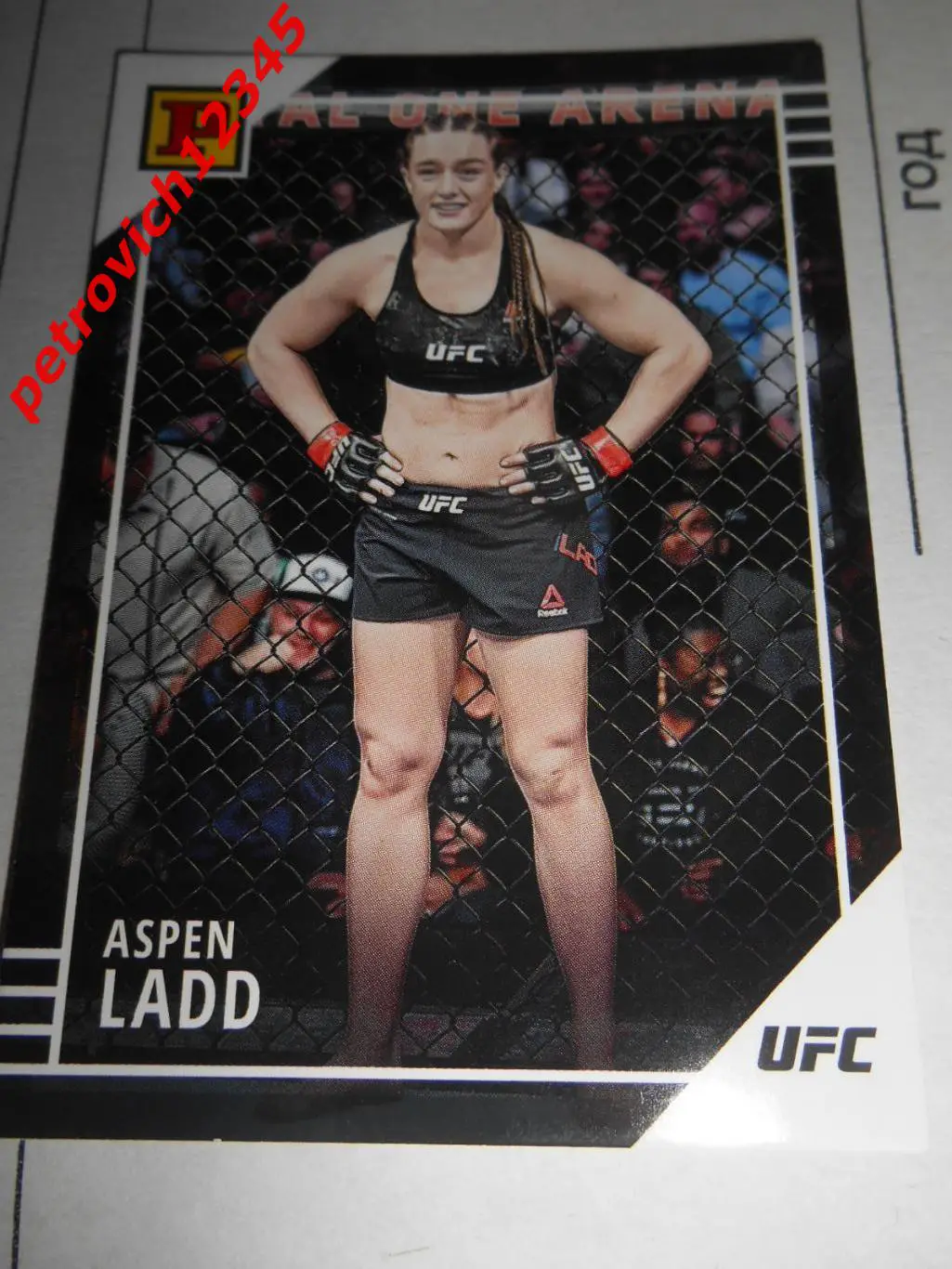 карточка - PANINI UFC Debut edition 2022. - Aspen Ladd