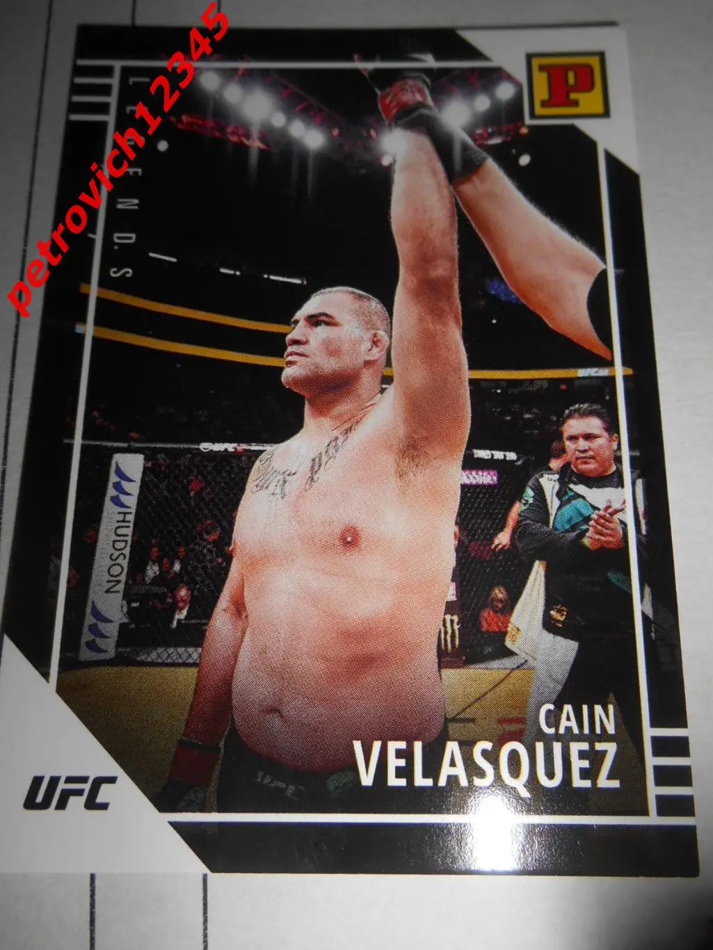 карточка - PANINI UFC Debut edition 2022. - Cain Velasquez