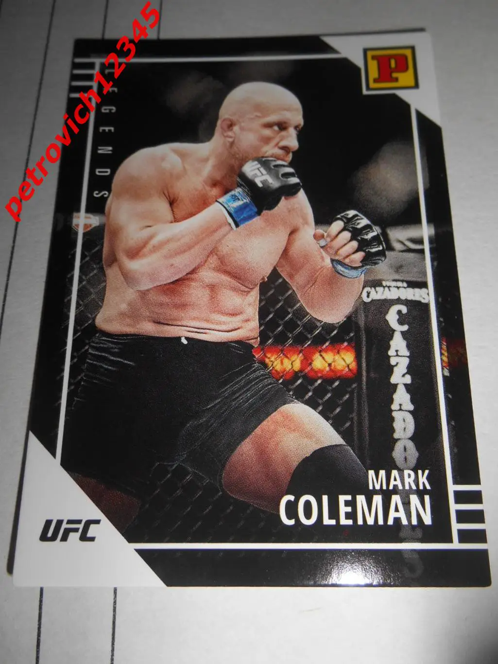карточка - PANINI UFC Debut edition 2022. - Mark Coleman