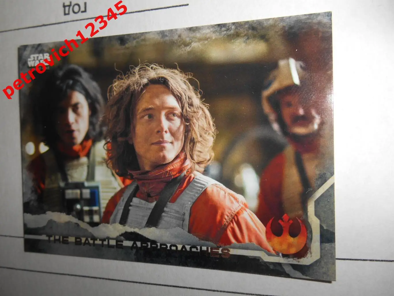 карточка - 2016 Topps Star Wars Rogue One Series 1 - 72 - The Battle Approaches