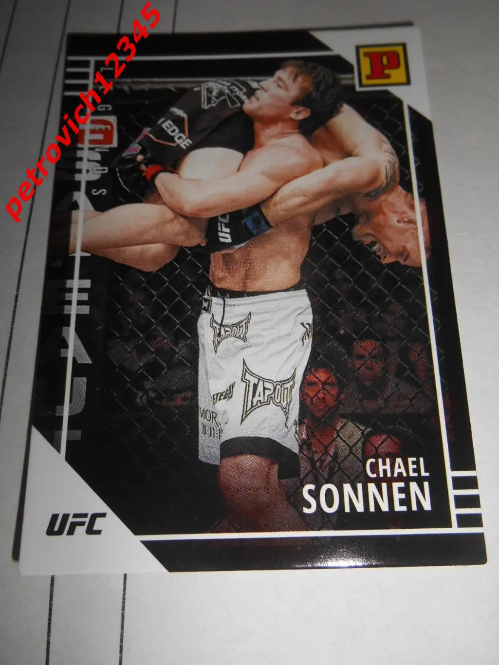 карточка - PANINI UFC Debut edition 2022. - Chael Sonnen