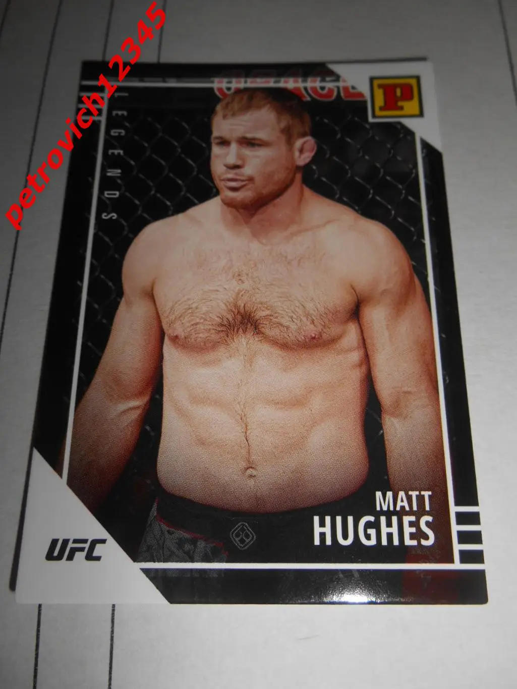 карточка - PANINI UFC Debut edition 2022. - Matt Hughes