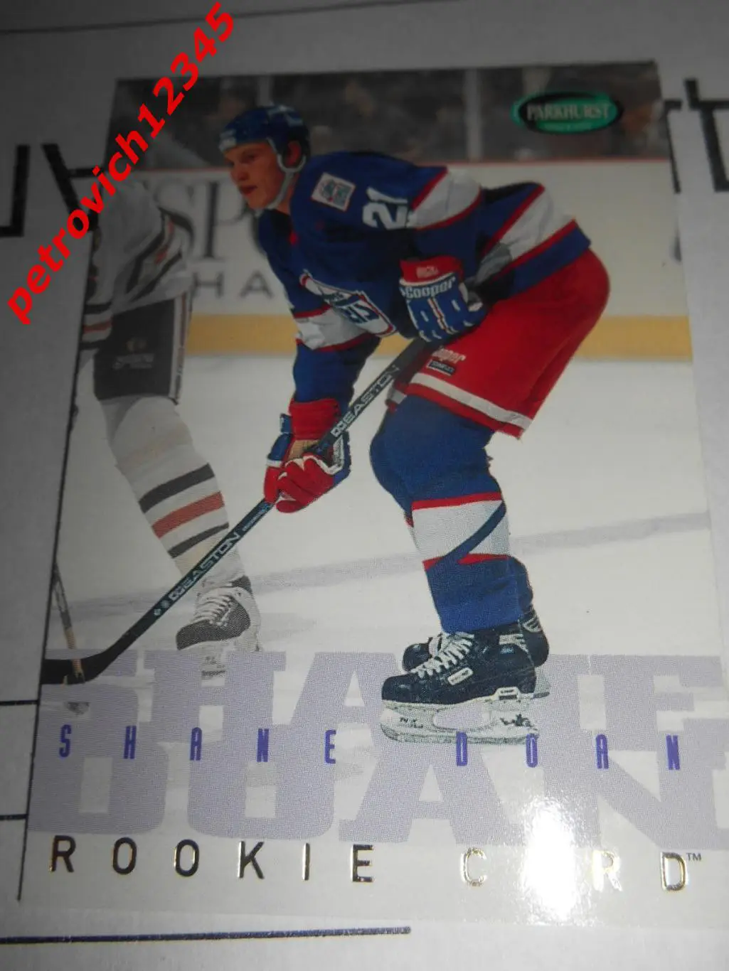 хоккей.карточка - 267 - Shane Doan ROO, RC - Winnipeg Jets