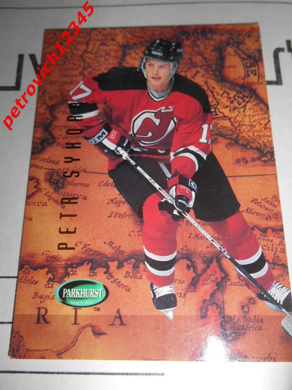 хоккей.карточка - 512 - Petr Sykora PN - New Jersey Devils