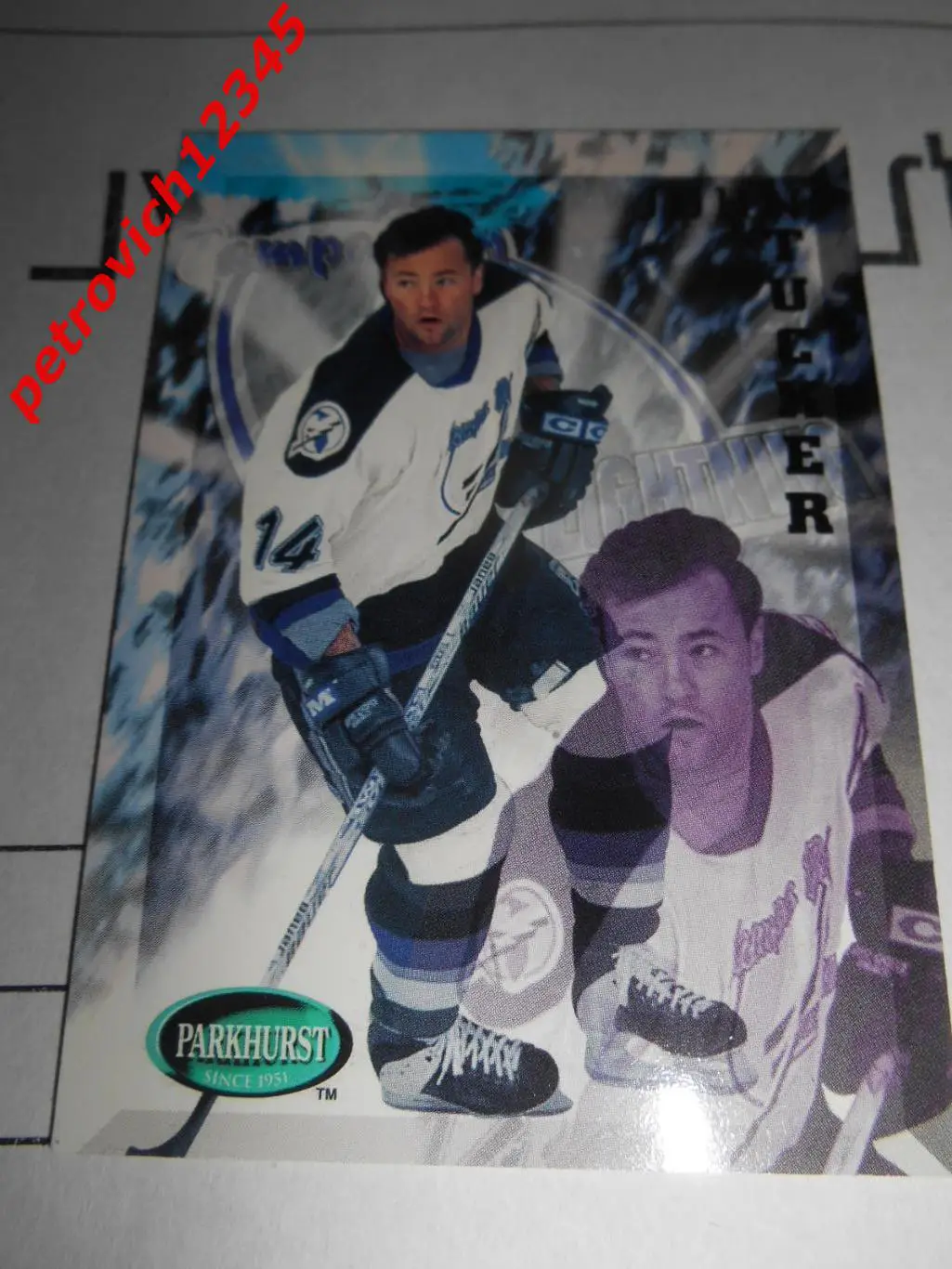 хоккей.карточка - 192 - John Tucker - Tampa Bay Lightning