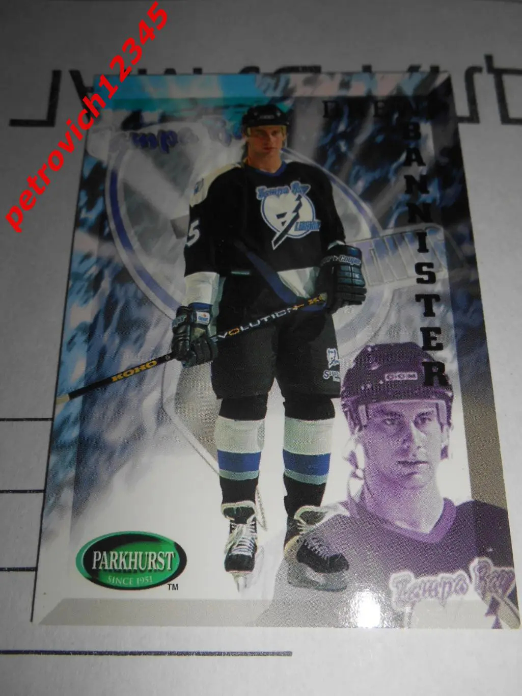 хоккей.карточка - 467 - Drew Bannister - Tampa Bay Lightning