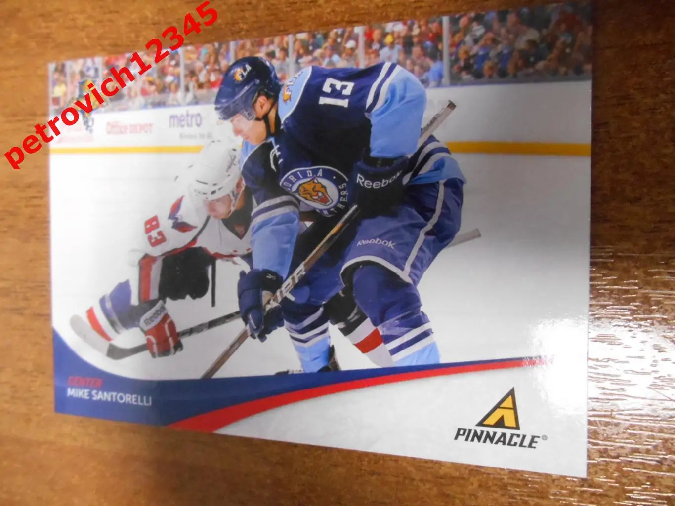 хоккей.карточка - 189 - Mike Santorelli - Florida Panthers