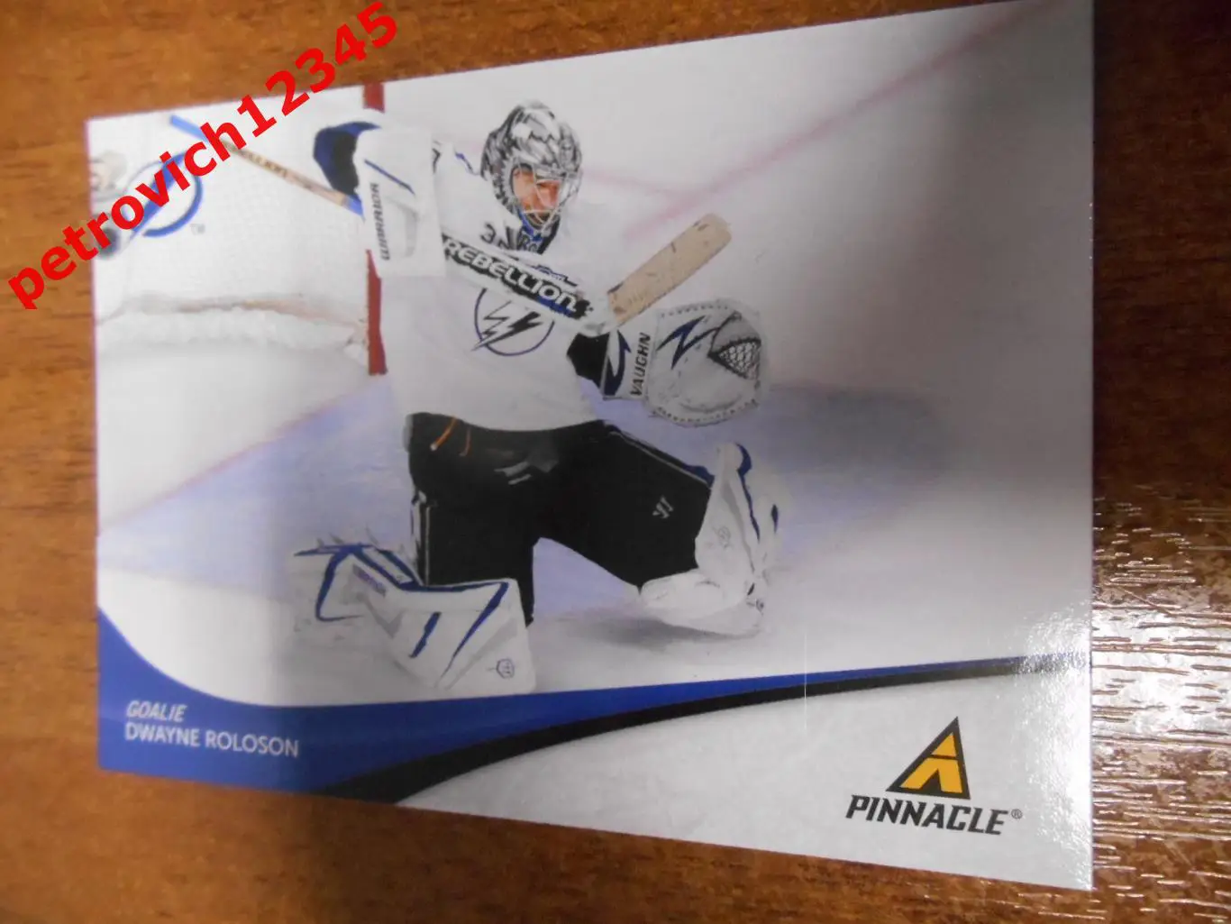 хоккей.карточка - 235 - Dwayne Roloson - Tampa Bay Lightning