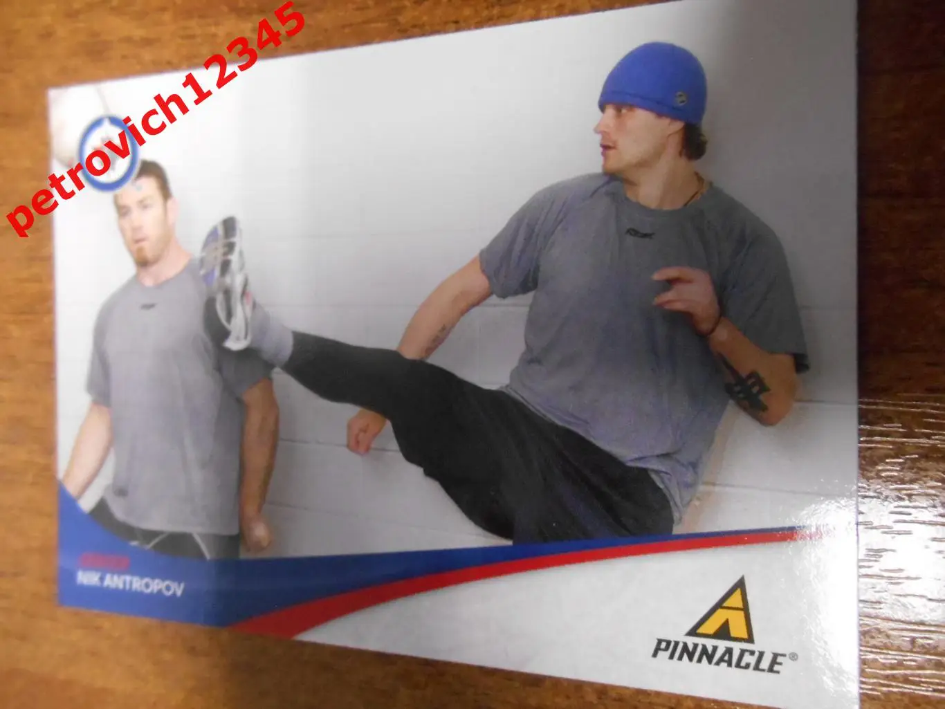 хоккей.карточка - 80 - Nik Antropov - Winnipeg Jets