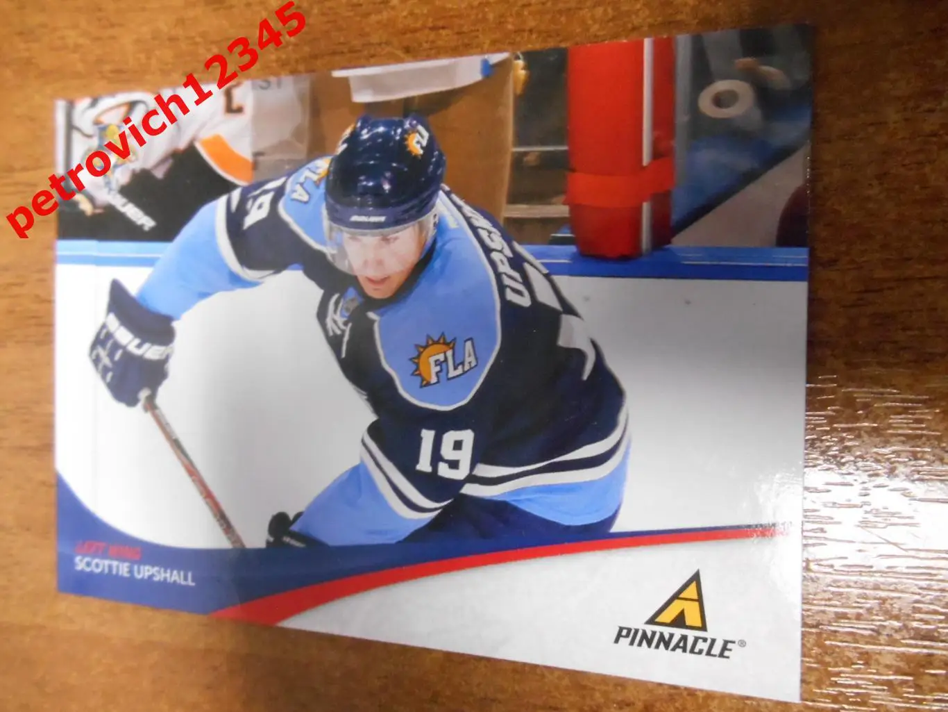 хоккей.карточка - 175 - Scottie Upshall - Florida Panthers