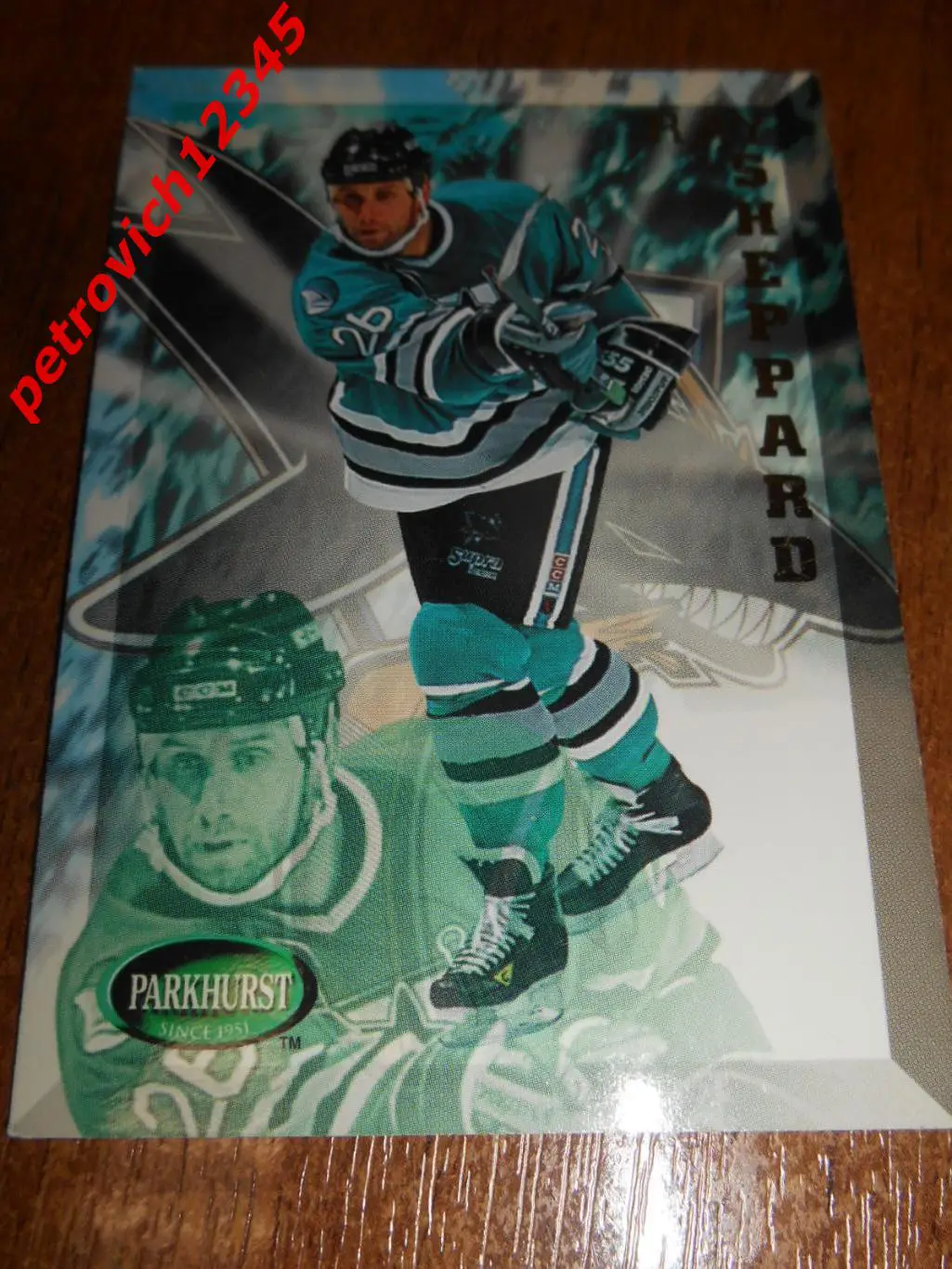 хоккей.карточка - 457 - Ray Sheppard - San Jose Sharks