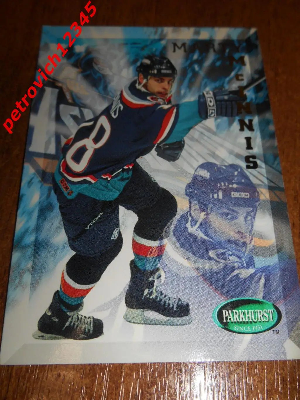 хоккей.карточка - 134 - Marty McInnis - New York Islanders