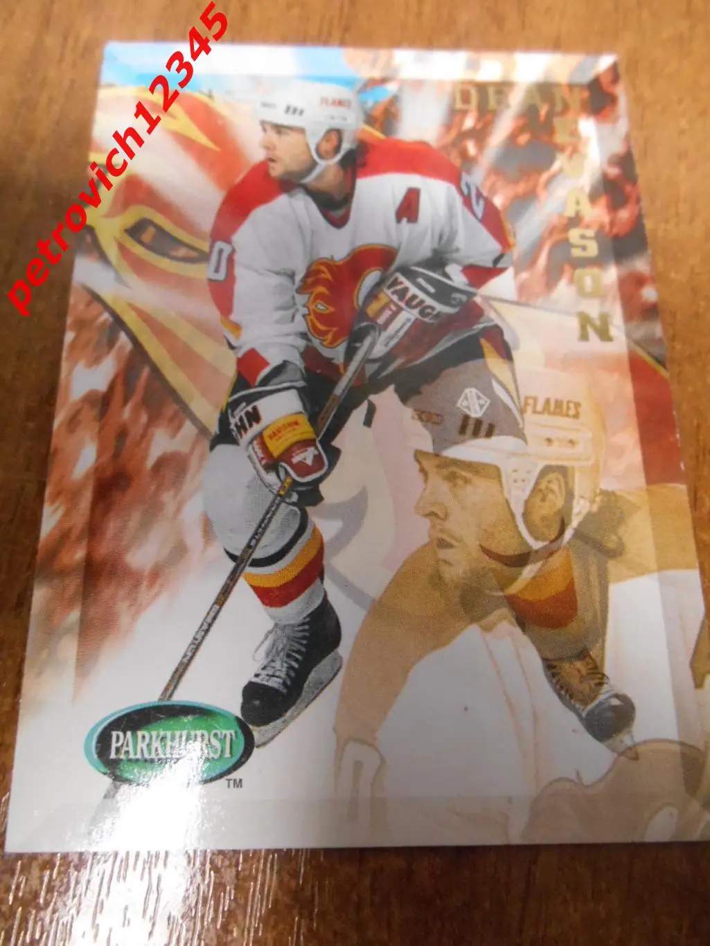 хоккей.карточка - 36 - Dean Evason - Calgary Flames