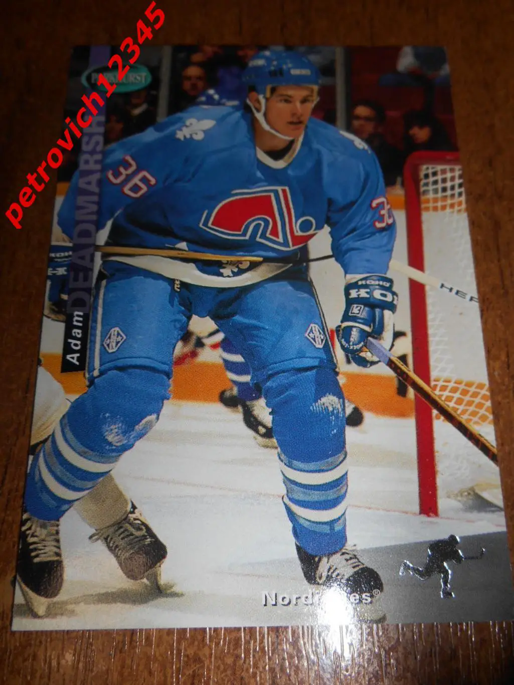 хоккей.карточка - SE144 - Adam Deadmarsh - Quebec Nordiques