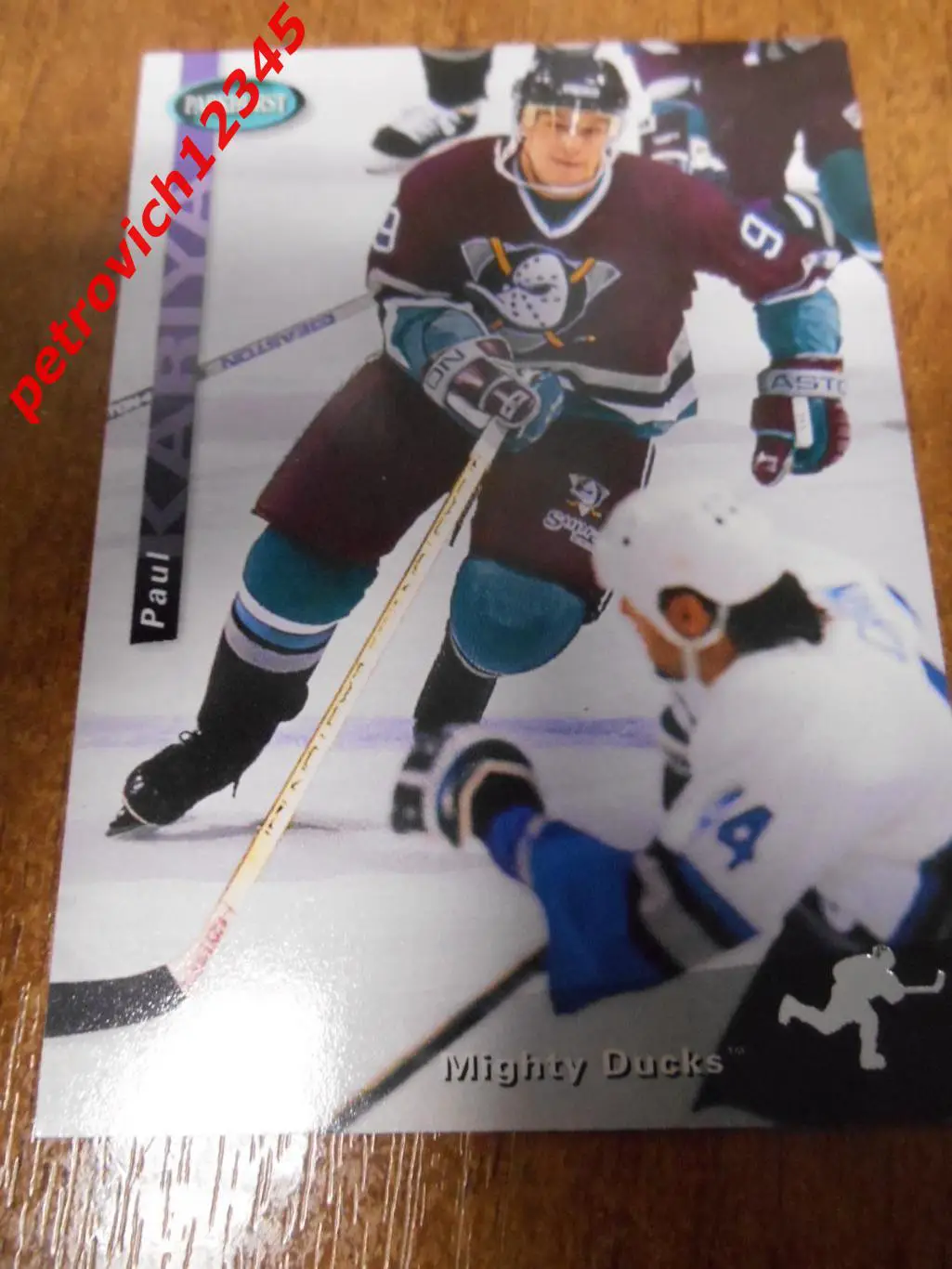 хоккей.карточка - SE8 - Paul Kariya - Anaheim Mighty Ducks