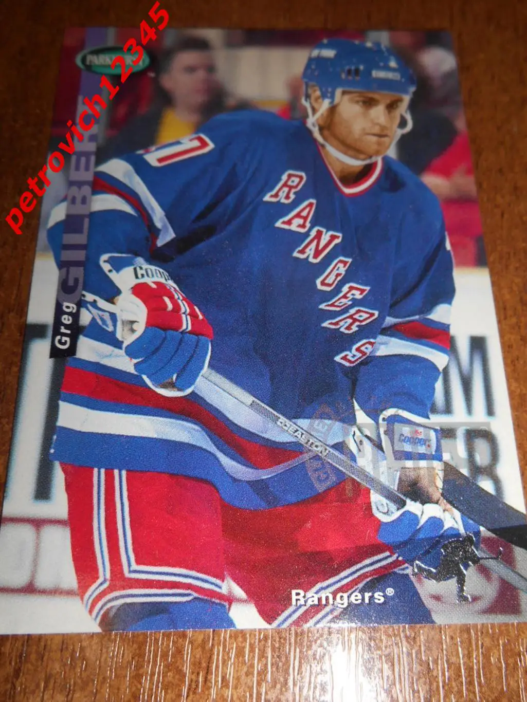 хоккей.карточка - SE111 - Greg Gilbert - St. Louis Blues