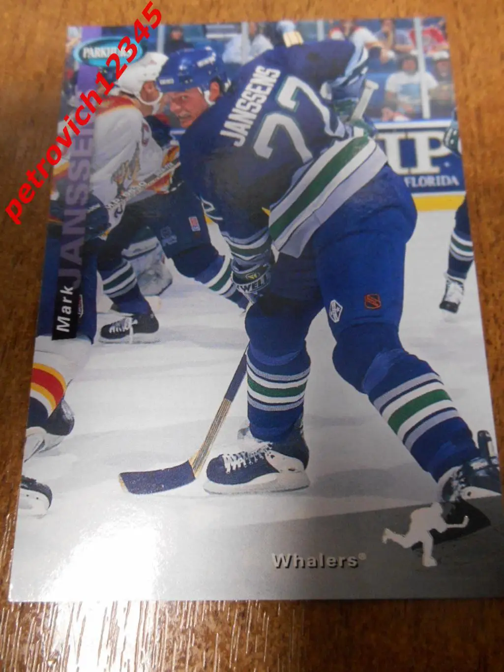 хоккей.карточка - SE70 - Mark Janssens - Hartford Whalers