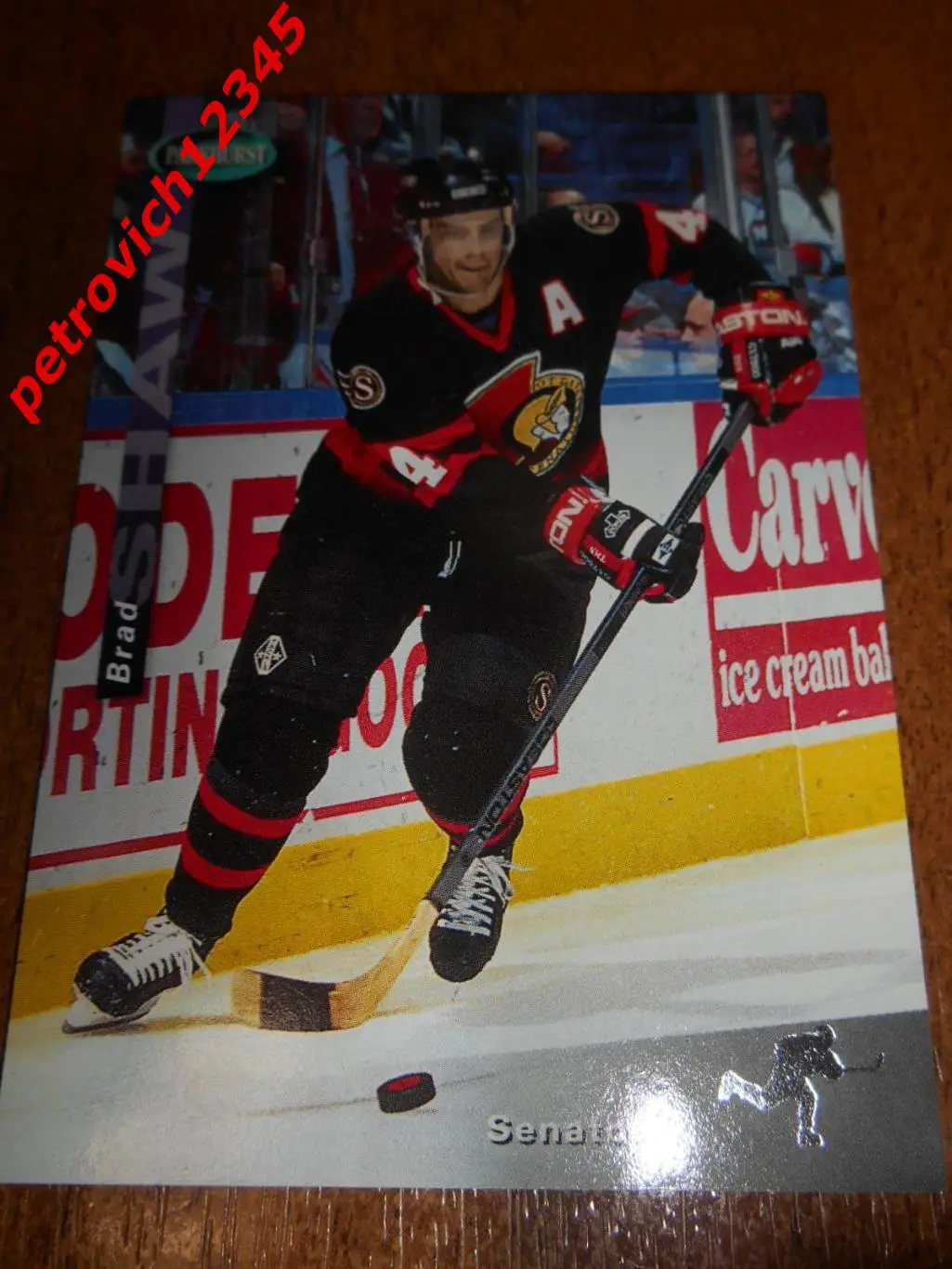 хоккей.карточка - SE122 - Brad Shaw - Ottawa Senators
