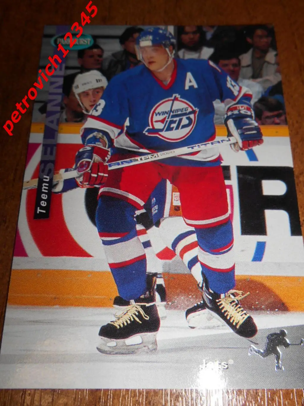 хоккей.карточка - SE201 - Teemu Selanne - Winnipeg Jets