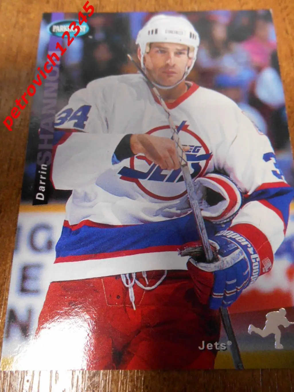 хоккей.карточка - SE204 - Darrin Shannon - Winnipeg Jets