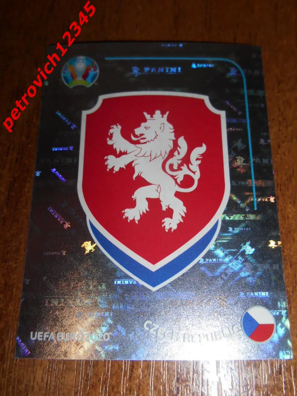 2020 Panini UEFA Euro Preview = CZE1 - Czech Republic FOIL