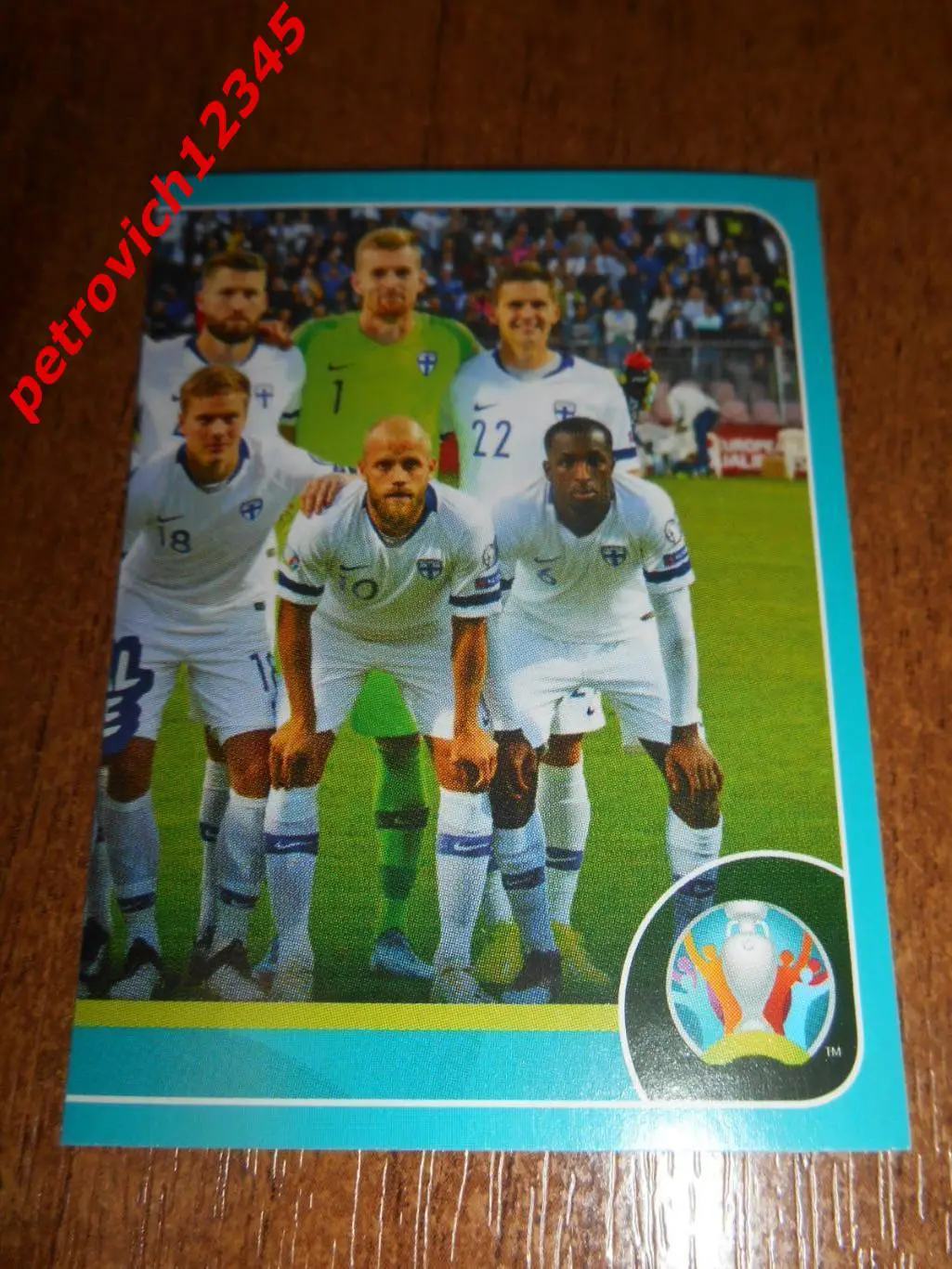 2020 Panini UEFA Euro Preview = FIN3 - Finland PUZ