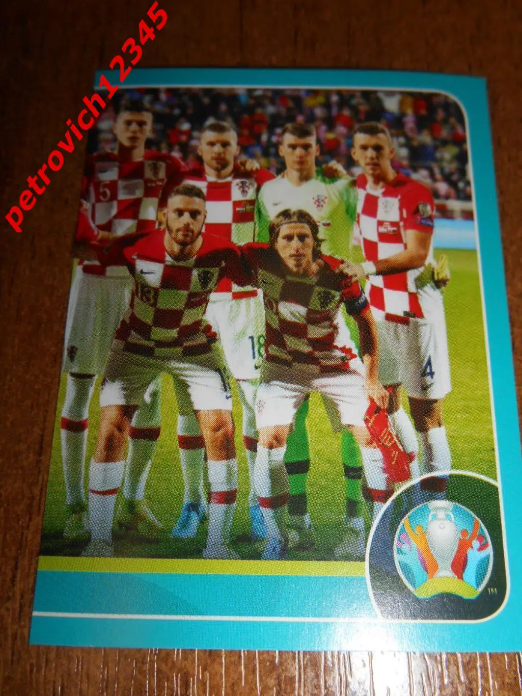 2020 Panini UEFA Euro Preview = CRO3 - Croatia PUZ