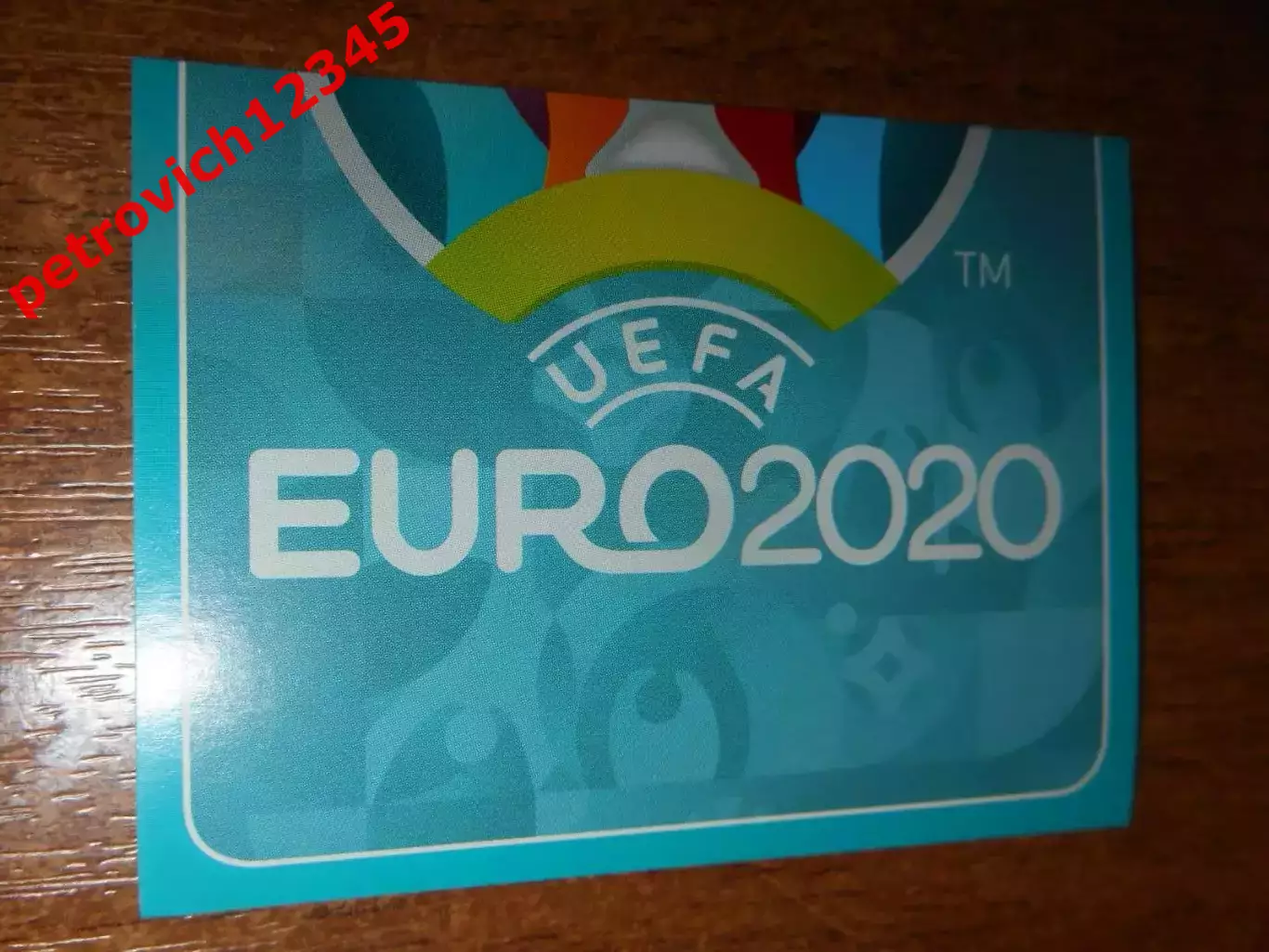 2020 Panini UEFA Euro Preview = EUR4 - Official Logo PUZ
