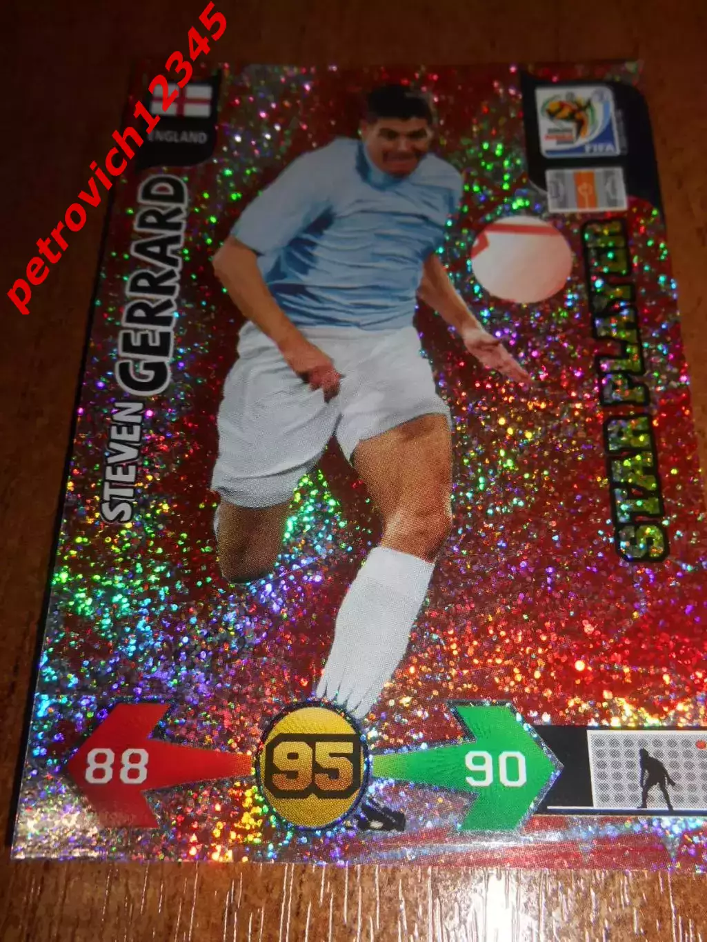 футбол.карточка = Steven Gerrard - England