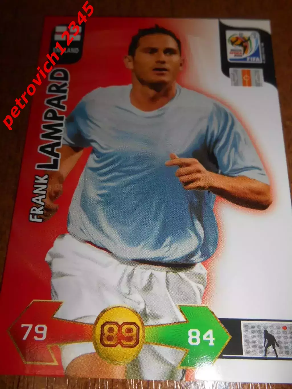 футбол.карточка = Frank Lampard - England